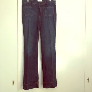 Ann Taylor Loft wise leg trousers jeans size 12